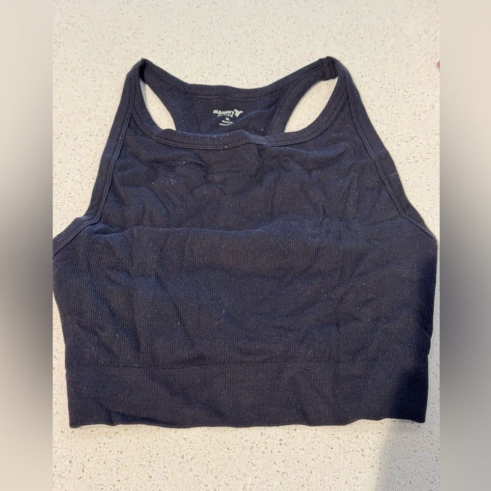 Old Navy Black Crop Top